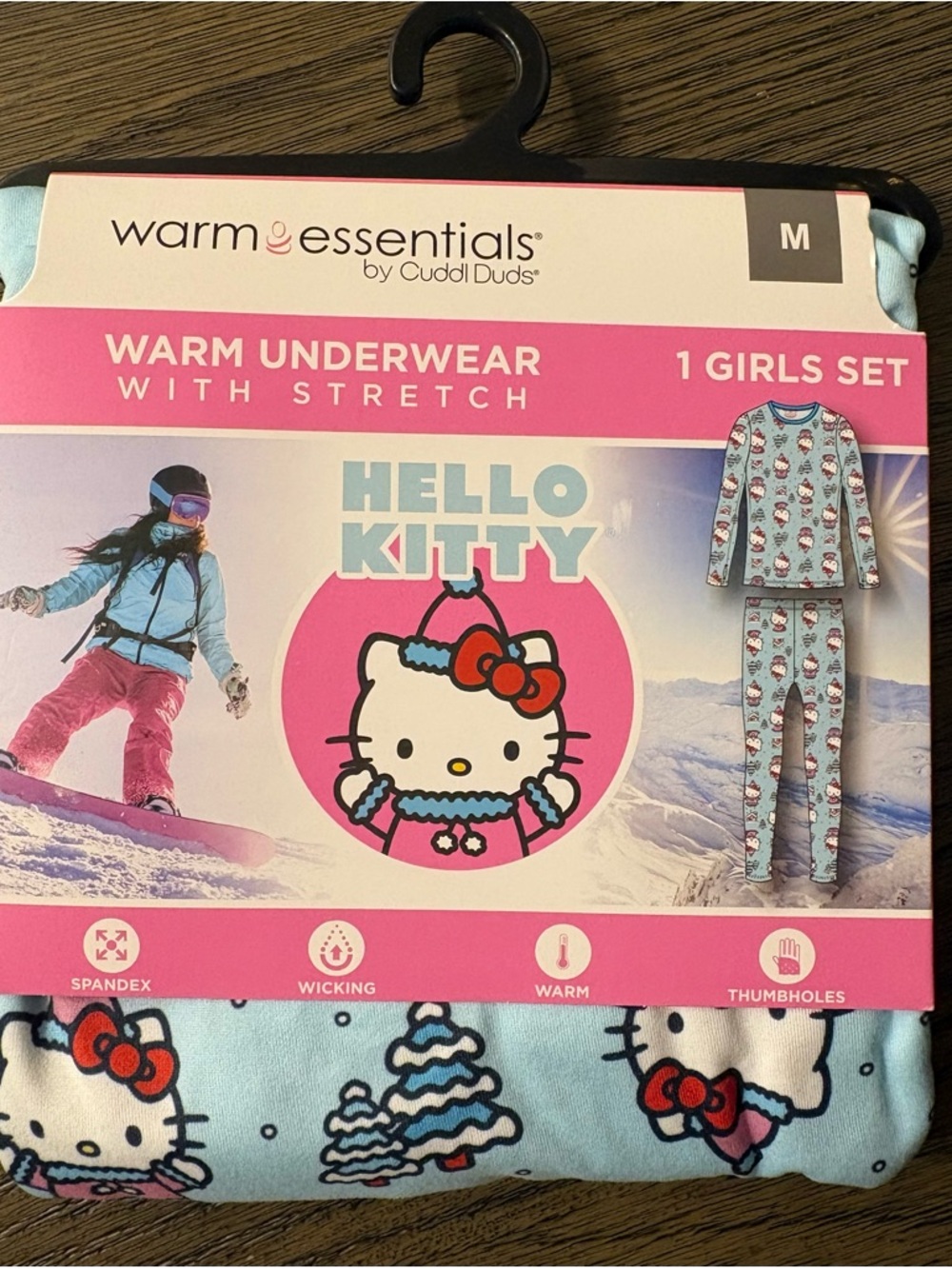 Hello Kitty Light Blue Girls Pajama set NWT